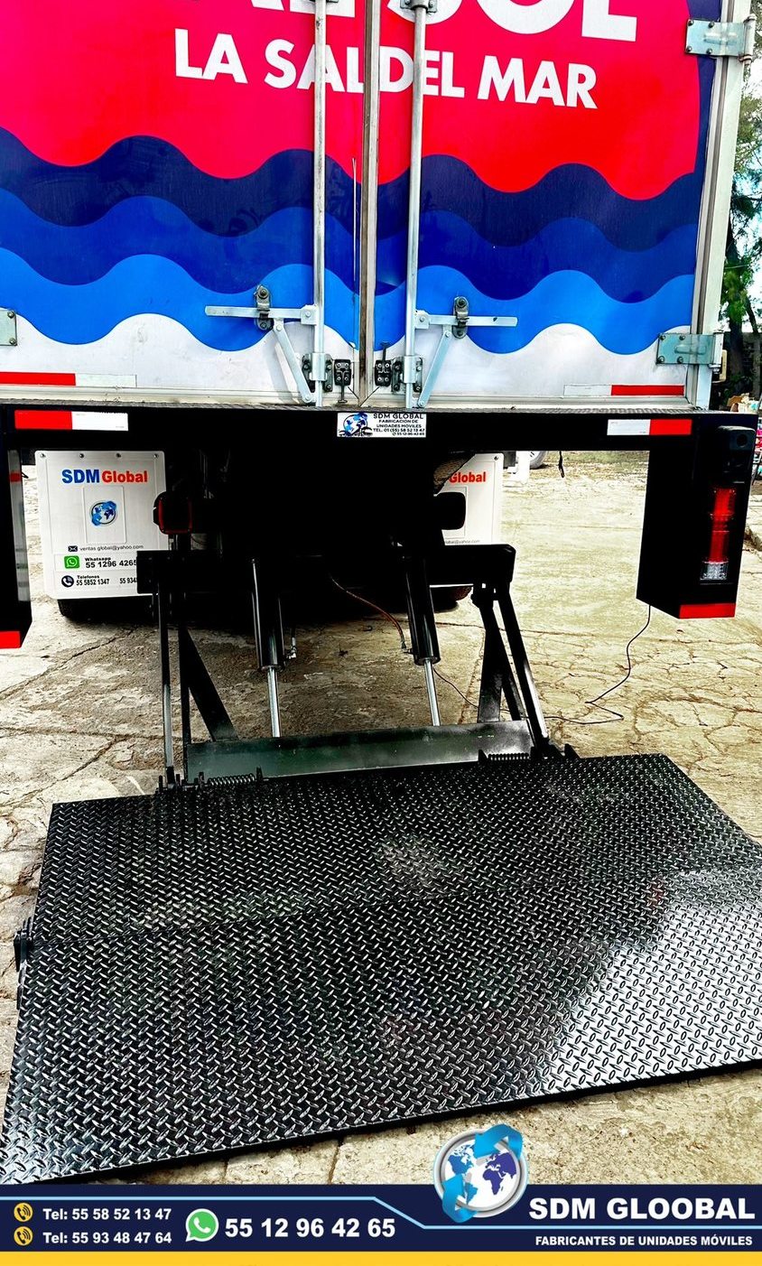 Fabricantes de Rampas Hidraulicas para camioneta y camion de carga 
