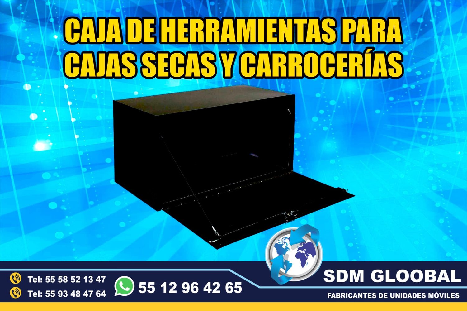Venta de Caja de herramientas Rampas Hidraulicas de carga 