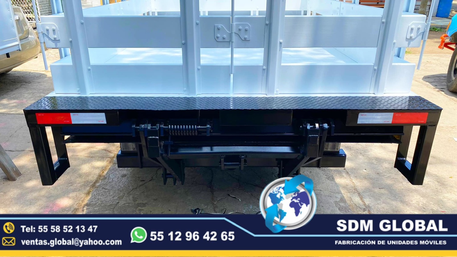 Fabricantes de Rampas Hidraulicas para camioneta y camion de carga 