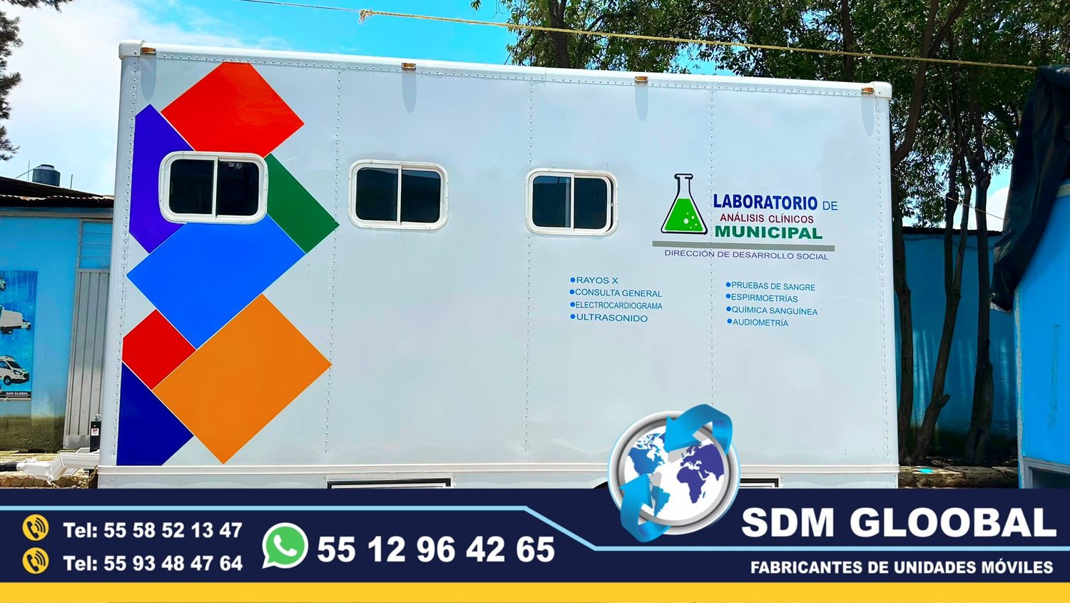 Fabricantes de Unidades Medicas Moviles Especiales en Mexico  