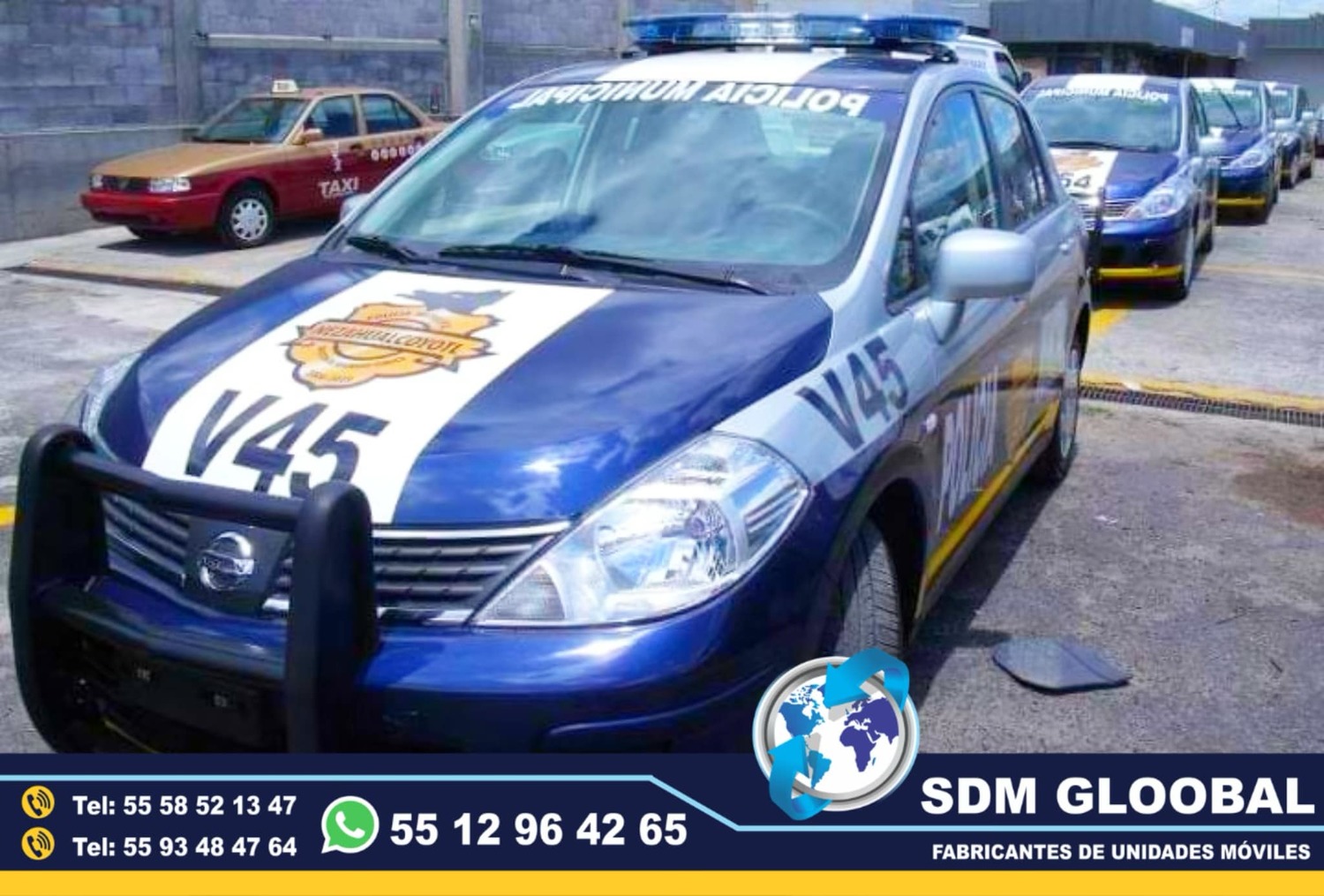Equipamiento  de Patrullas Nuevas totalmente Equipadas&nbsp;en Mexico