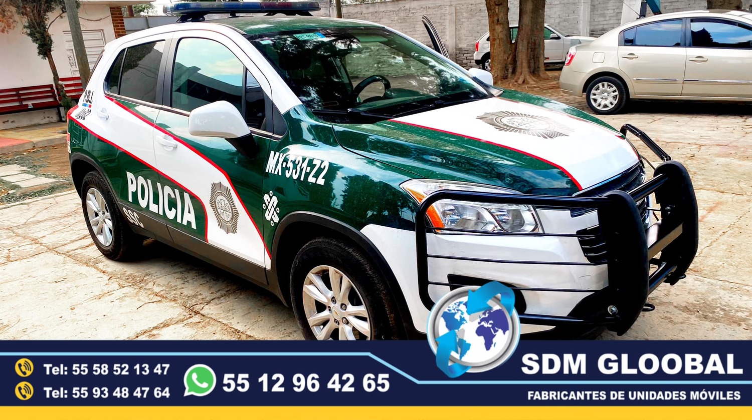 Equipamiento  de Patrullas Nuevas totalmente Equipadas&nbsp;en Mexico
