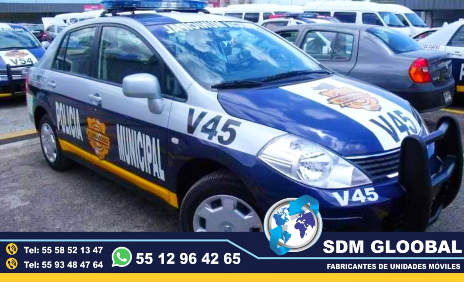 Equipamiento  de Patrullas Nuevas totalmente Equipadas&nbsp;en Mexico