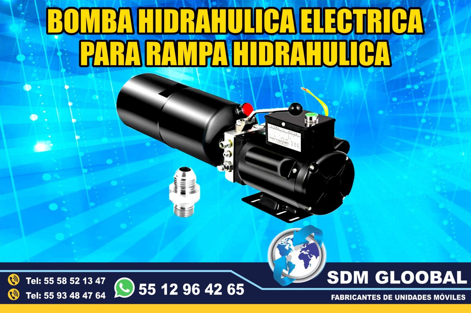 Venta de Bomba electrica para Rampas Hidraulicas de carga 