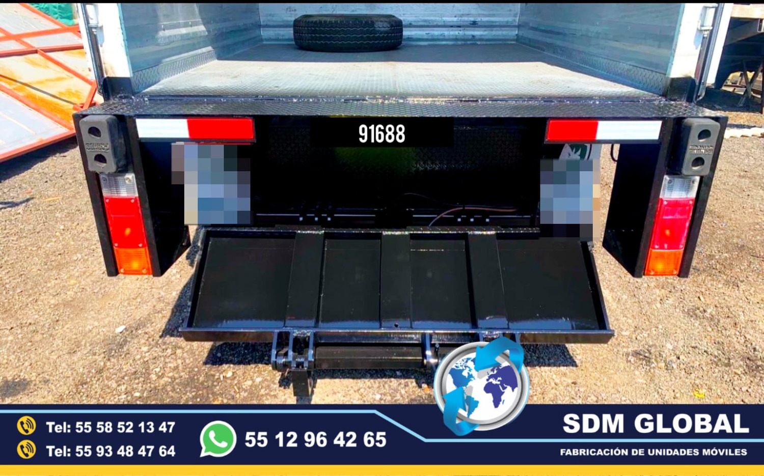 Fabricantes de Rampas Hidraulicas para camioneta y camion de carga 