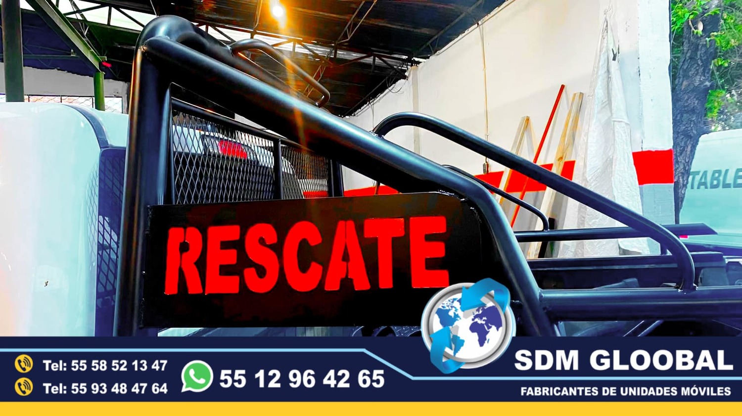 Fabricantes y venta de Roll Bar para Patrullas Pick Up en Mexico