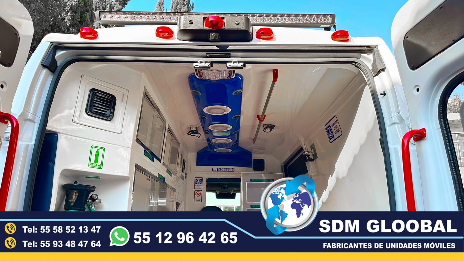 Fabricantes de Ambulancias de Traslado Tipo 1, Tipo 2 en Mexico 