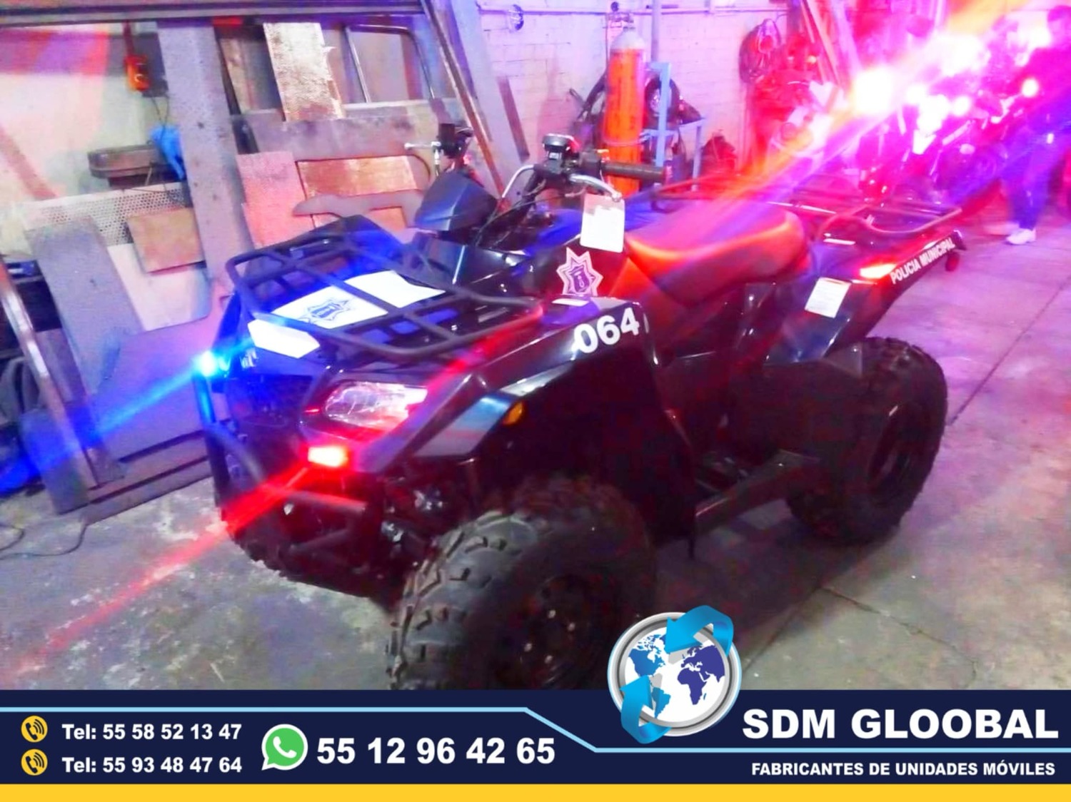 Equipamiento de MotoPatrullas Nuevas totalmente Equipadas 