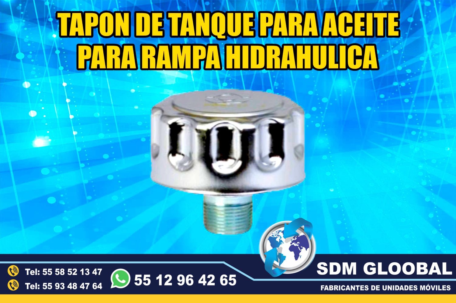 Venta de Tapon de tanque para Rampas Hidraulicas de carga 