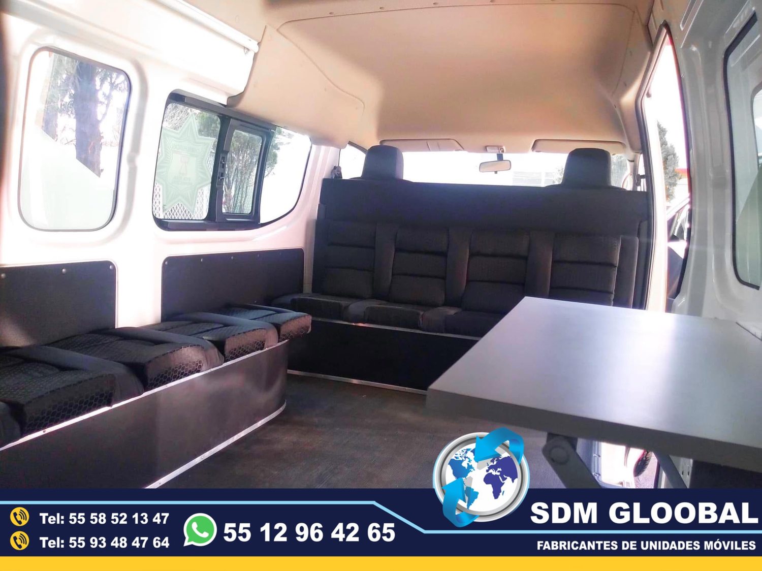 Fabricacion de Unidad Movil de Policia de Genero rosa mujer 