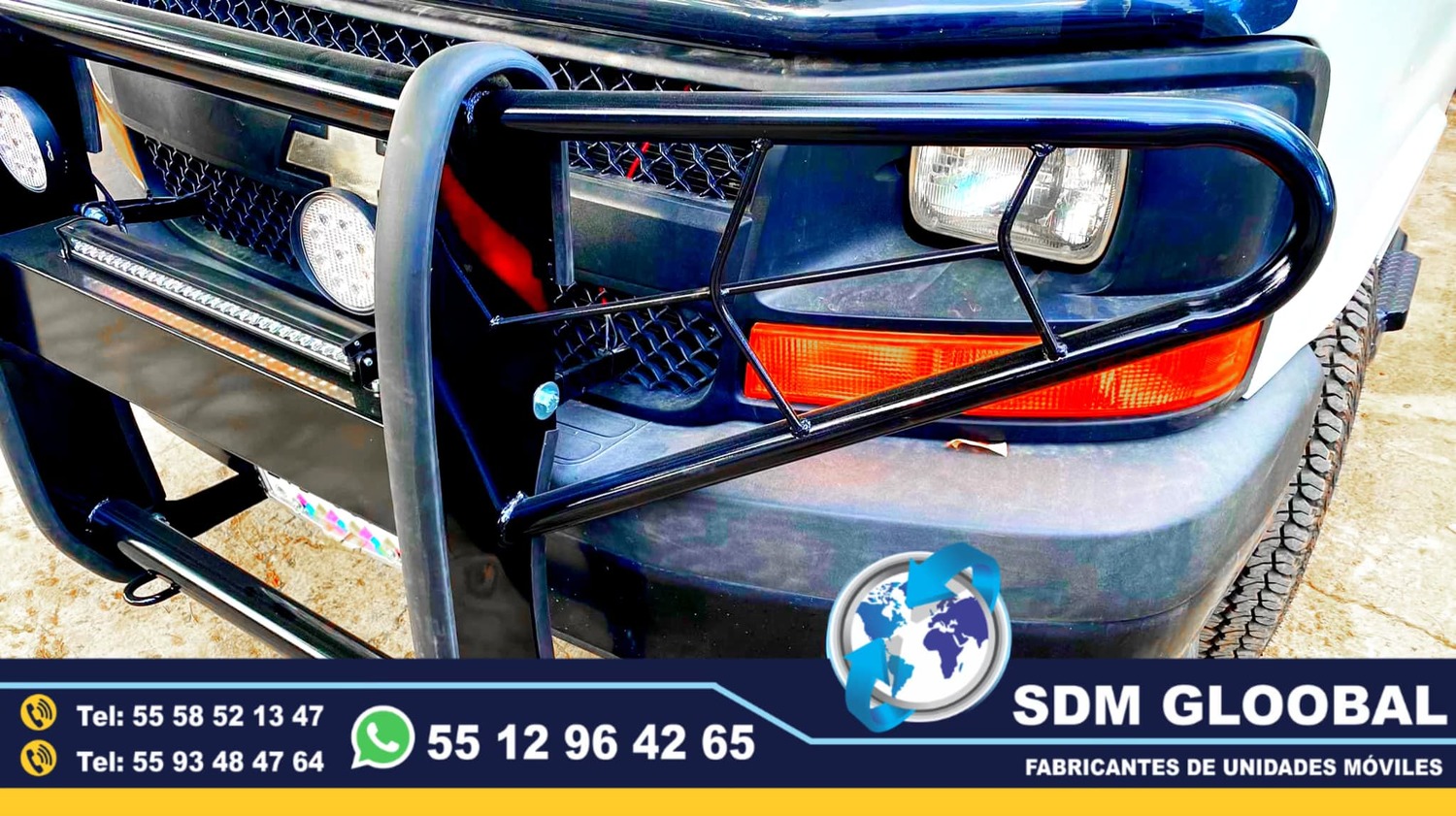Fabricantes y venta de Tumbaburros para Patrullas Pick Up en Mexico