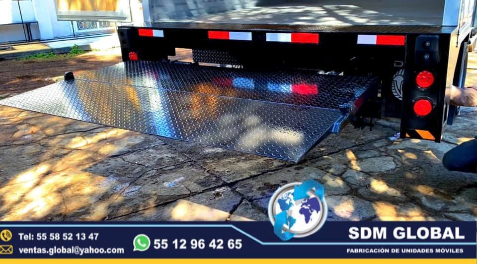Fabricantes de Rampas Hidraulicas para camioneta y camion de carga 