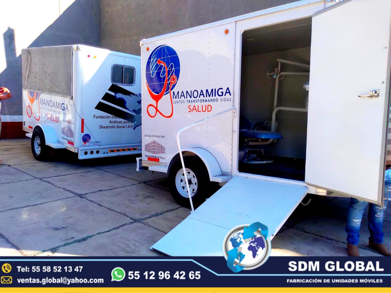 Fabricantes de Unidades Medicas Moviles Especiales en Mexico 