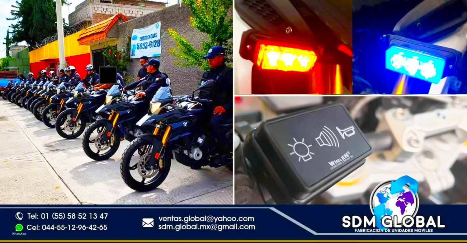 Equipamiento de MotoPatrullas Somos tu Mejor Opcion