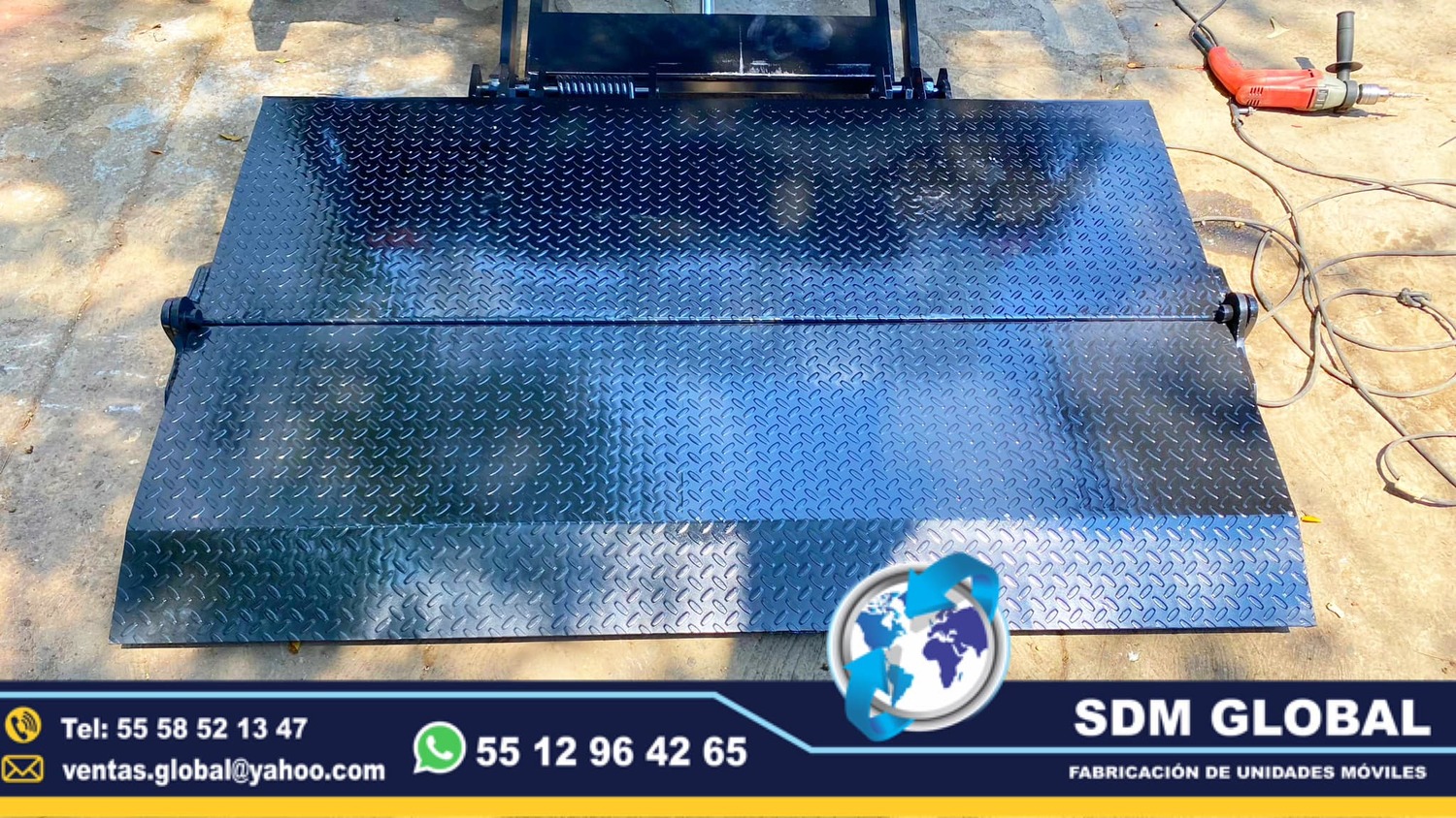 Fabricantes de Rampas Hidraulicas para camioneta y camion de carga 