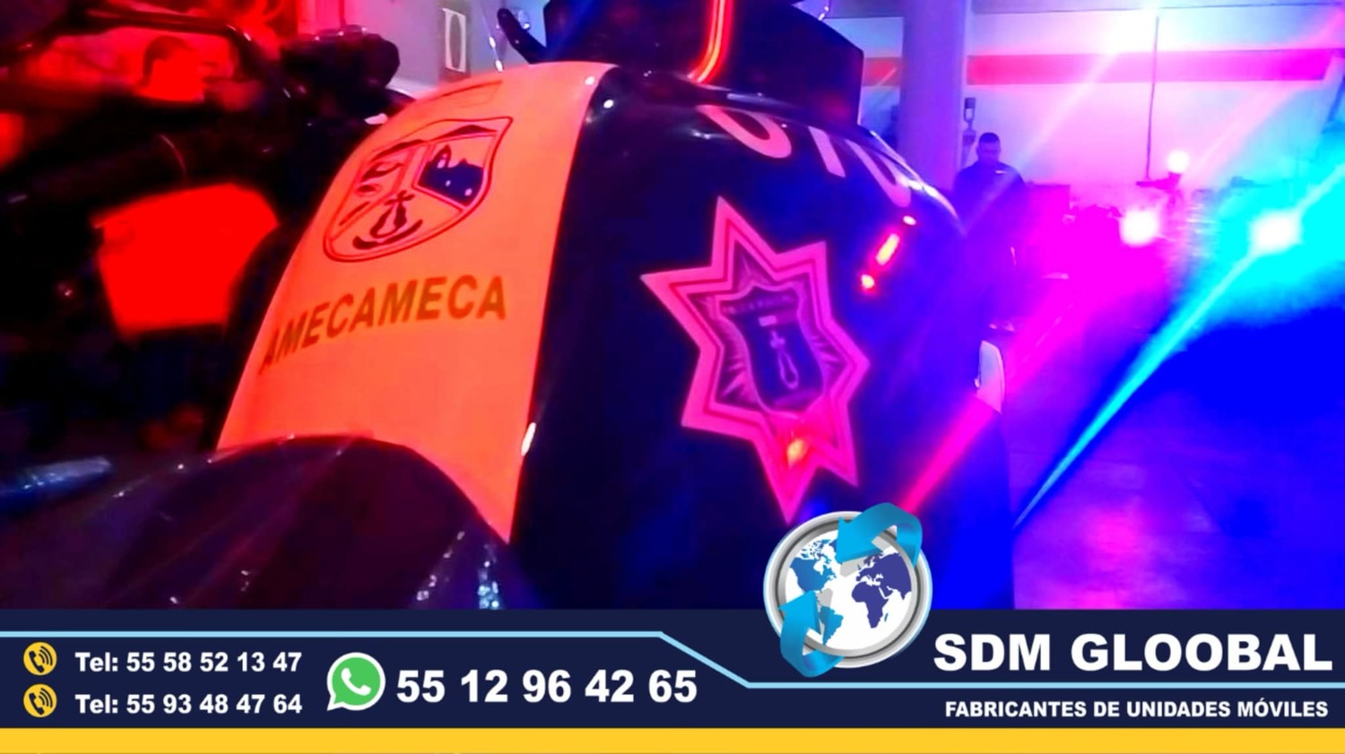 Equipamiento de MotoPatrullas Nuevas totalmente Equipadas 