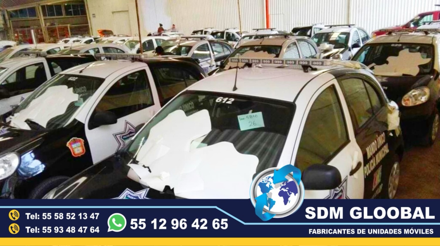 Equipamiento  de Patrullas Nuevas totalmente Equipadas&nbsp;en Mexico