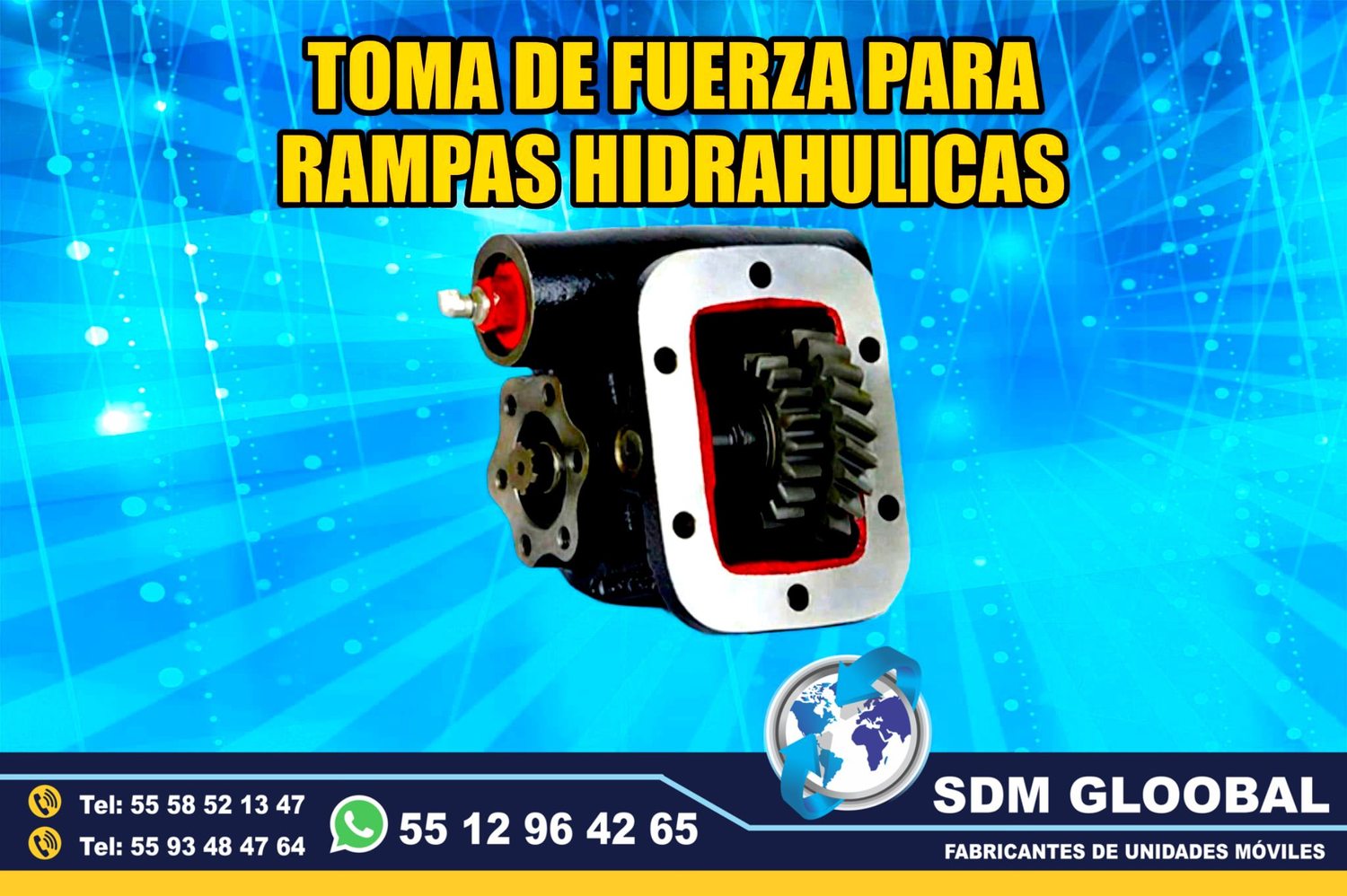 Venta de Toma de Fuerza para Rampas Hidraulicas de carga 