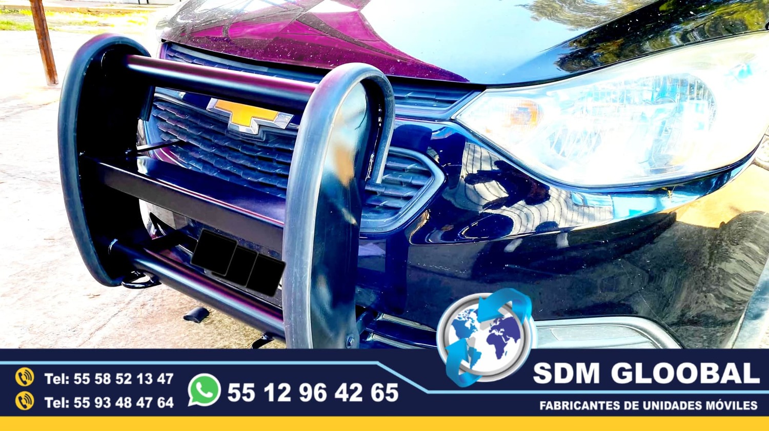 Fabricantes y venta de Tumbaburros para Patrullas Pick Up en Mexico