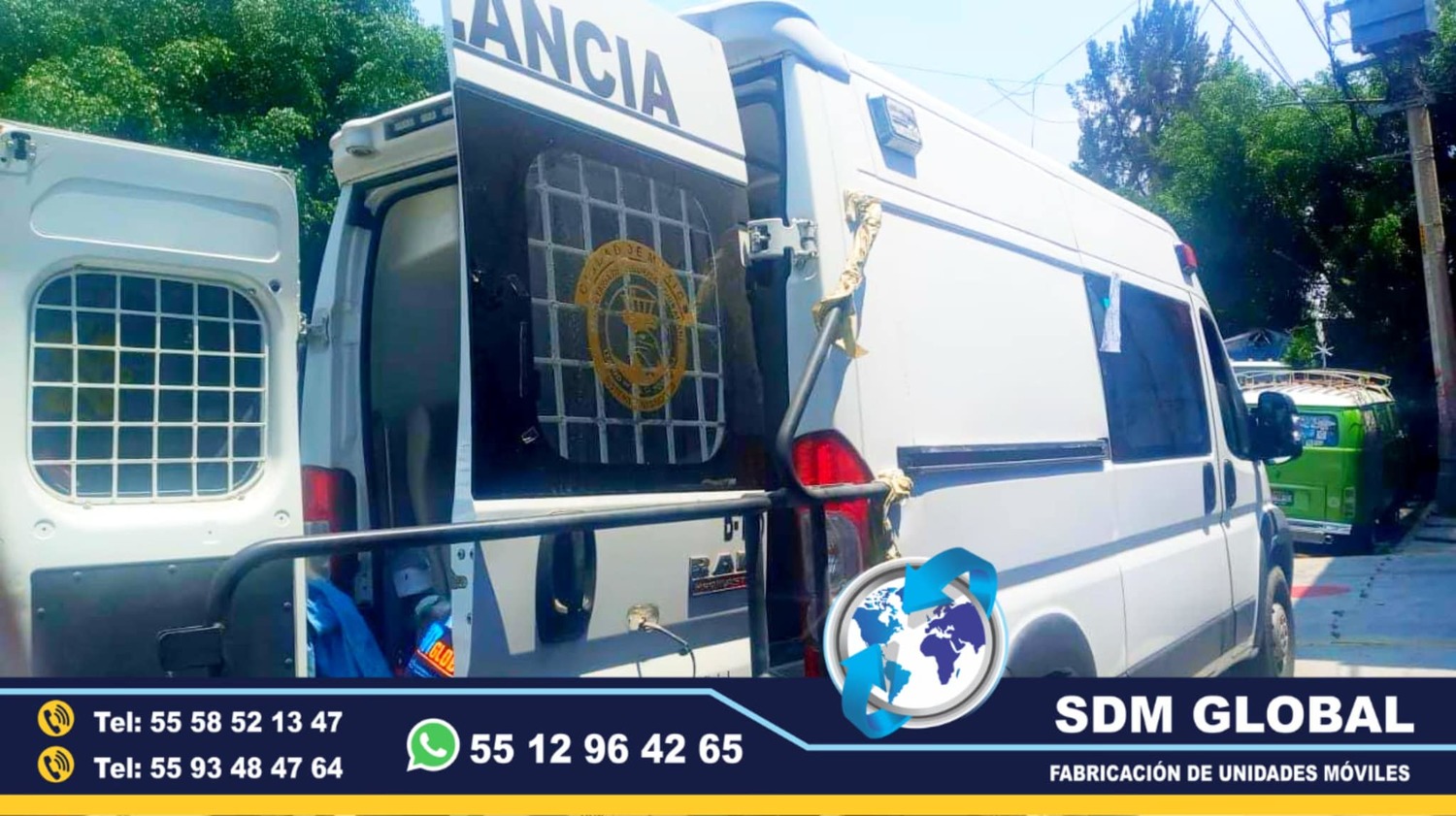 Reparacion de Ambulancias de traslado de reos y delincuentes