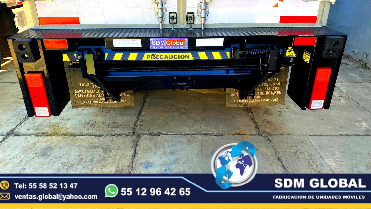 Fabricantes de Rampas Hidraulicas para camioneta y camion de carga 