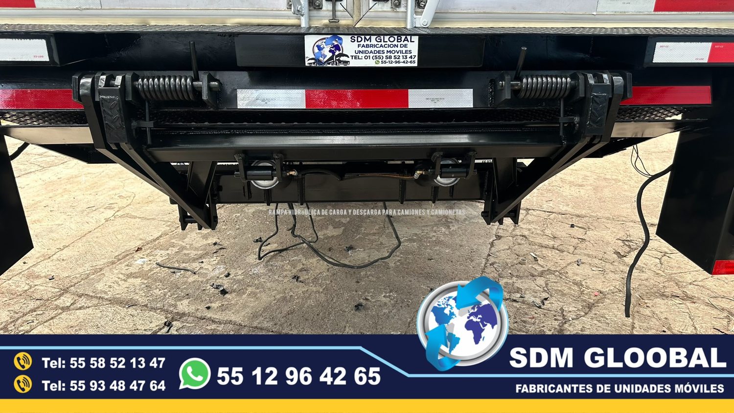 Fabricantes de Rampas Hidraulicas para camioneta y camion de carga 