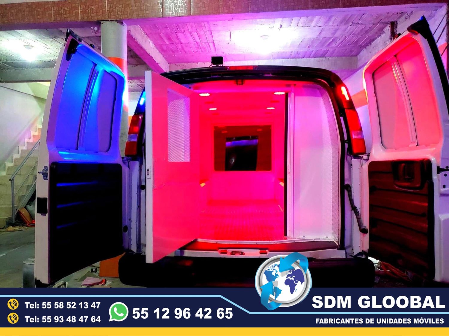 Equipamiento de unidad movil para tralasdo de delincuentes&nbsp;reos