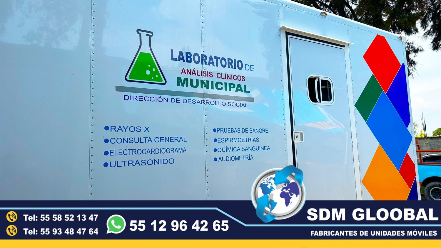 Fabricantes de Unidades Medicas Moviles Especiales en Mexico  