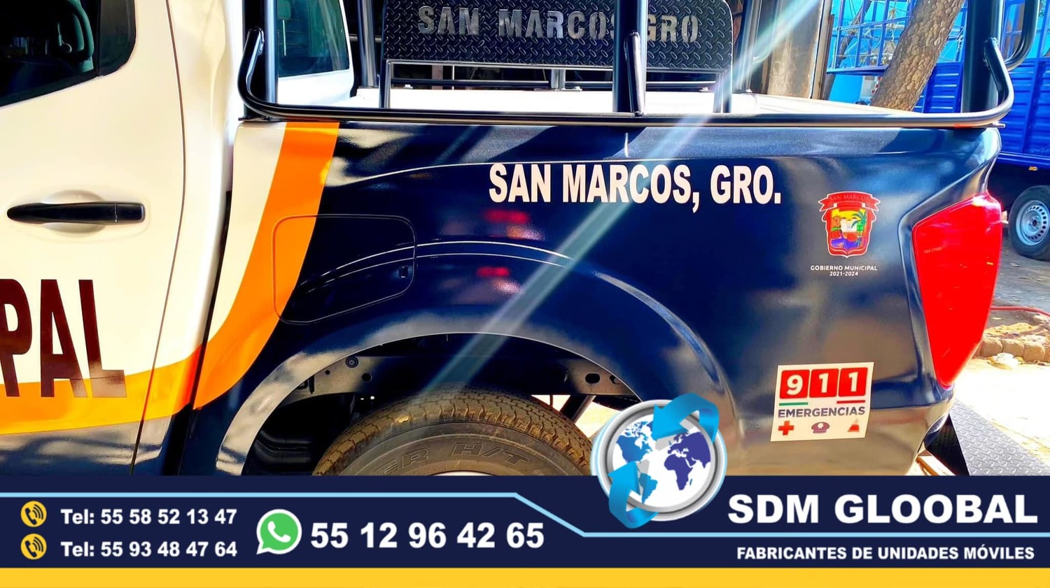 Fabricantes y venta de Banca central para Patrullas Pick Up en Mexico