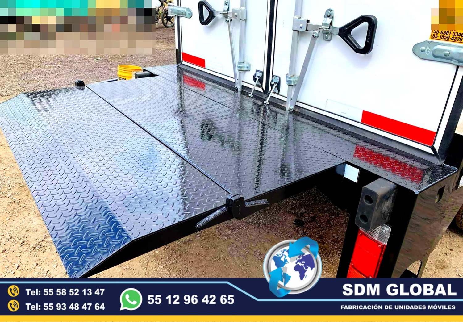 Fabricantes de Rampas Hidraulicas para camioneta y camion de carga 