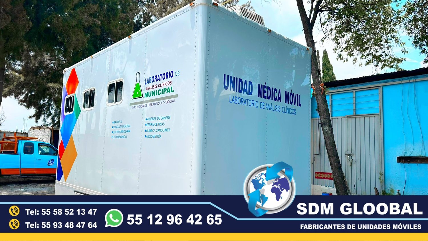 Fabricantes de Unidades Medicas Moviles Especiales en Mexico  