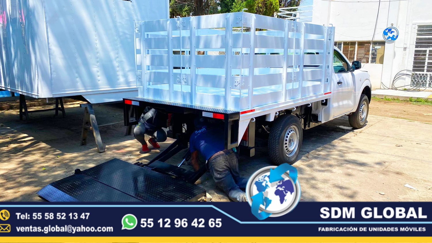 Fabricantes de Rampas Hidraulicas para camioneta y camion de carga 