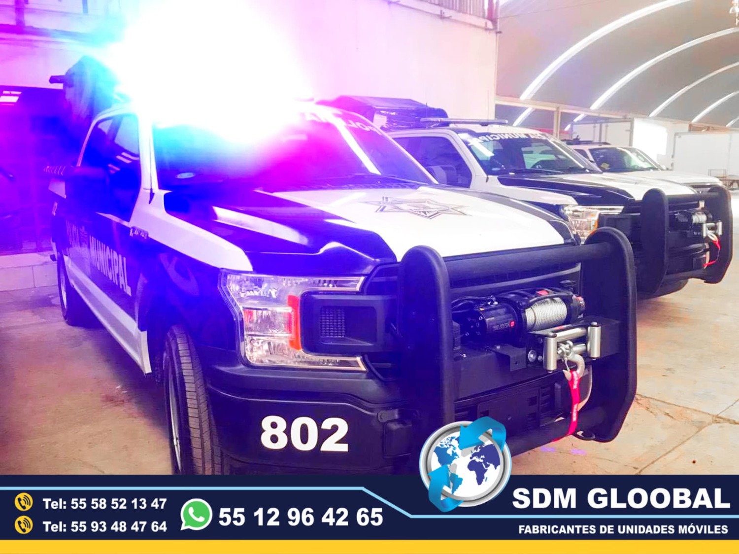 Equipamiento  de Patrullas Nuevas totalmente Equipadas&nbsp;en Mexico
