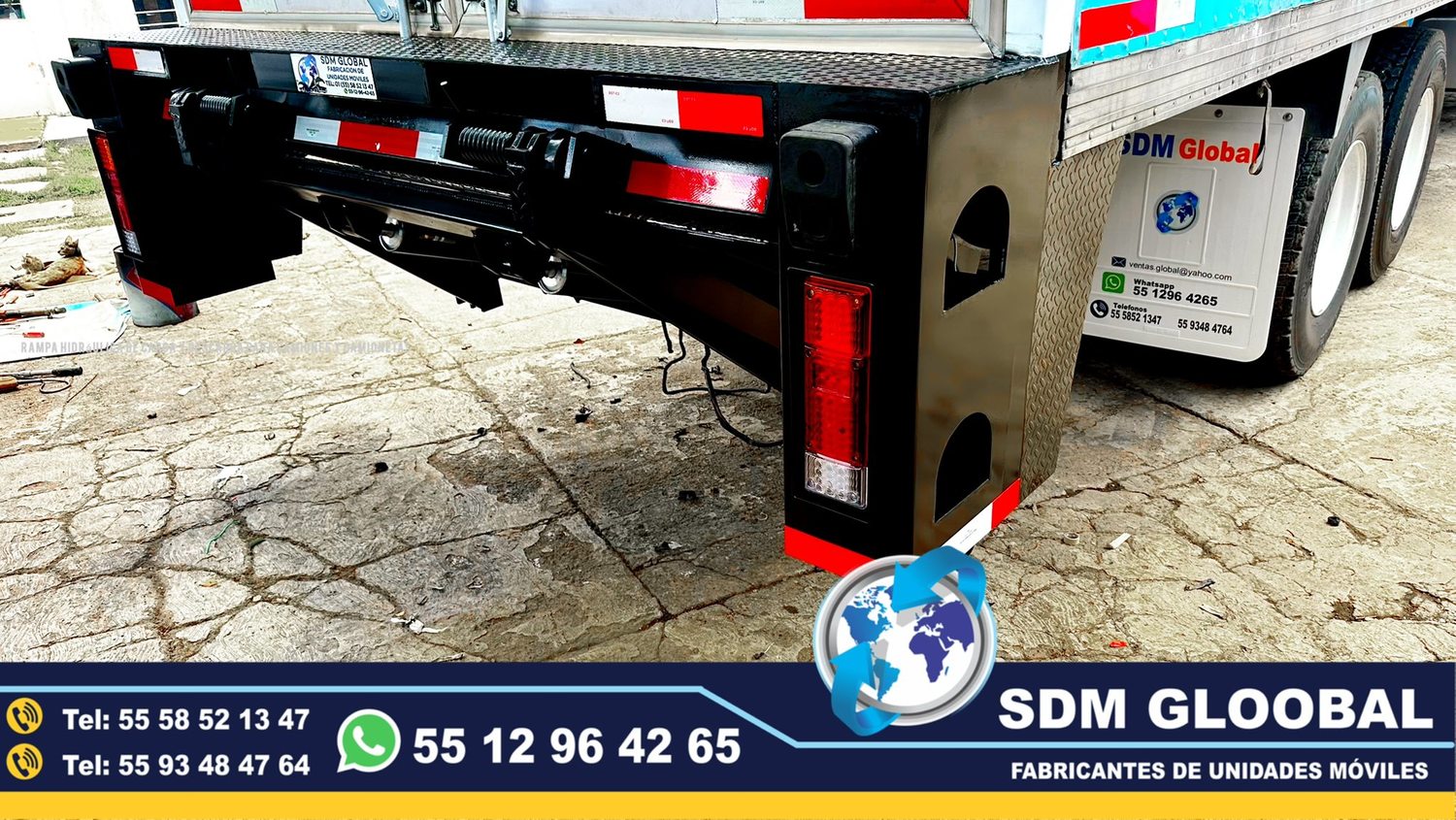 Fabricantes de Rampas Hidraulicas para camioneta y camion de carga 