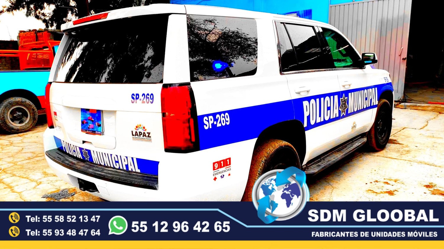 Equipamiento de Unidades tipo Escolta o policia privada