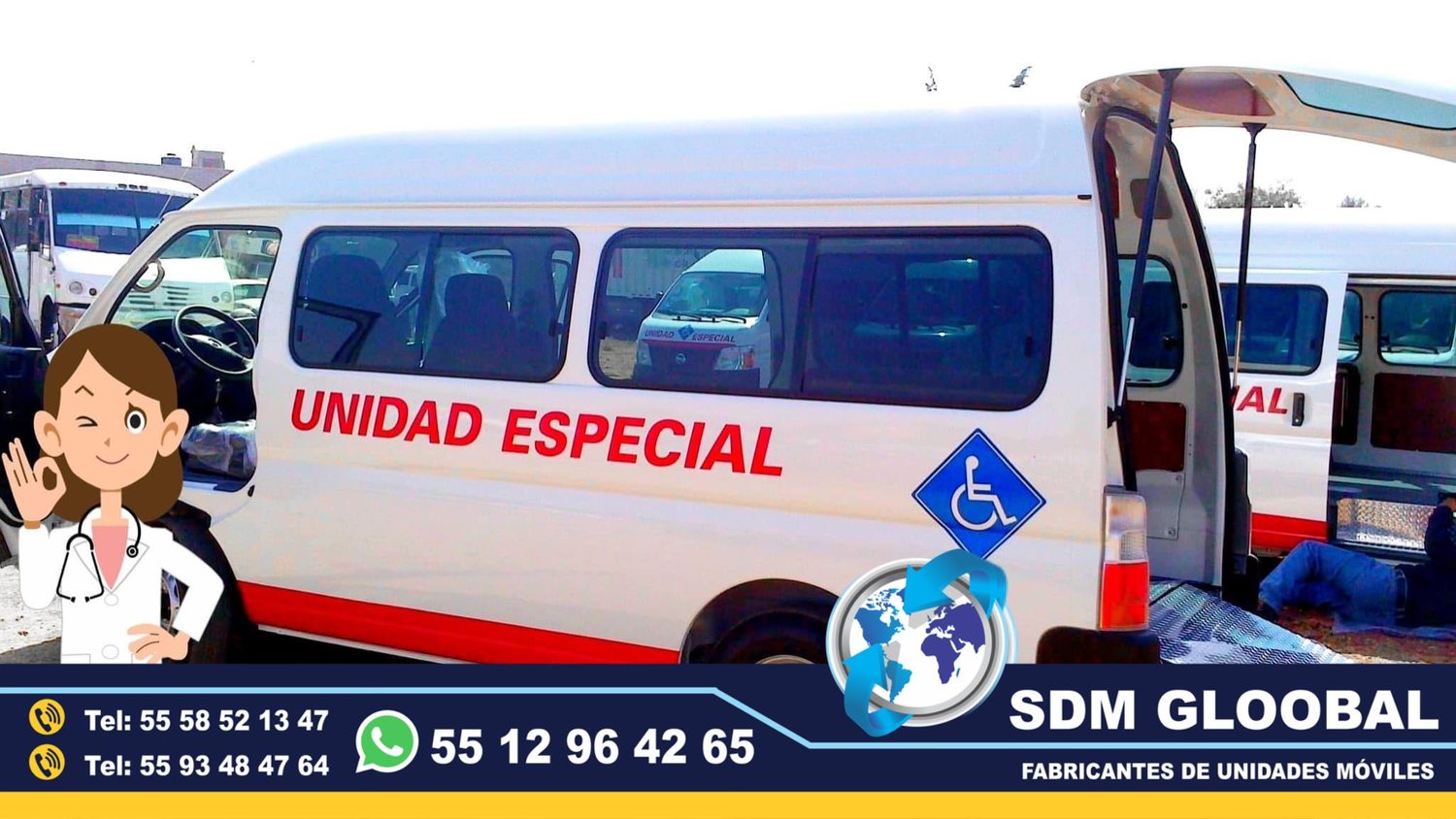 Fabricantes de Unidades Medicas Moviles Especiales en Mexico 