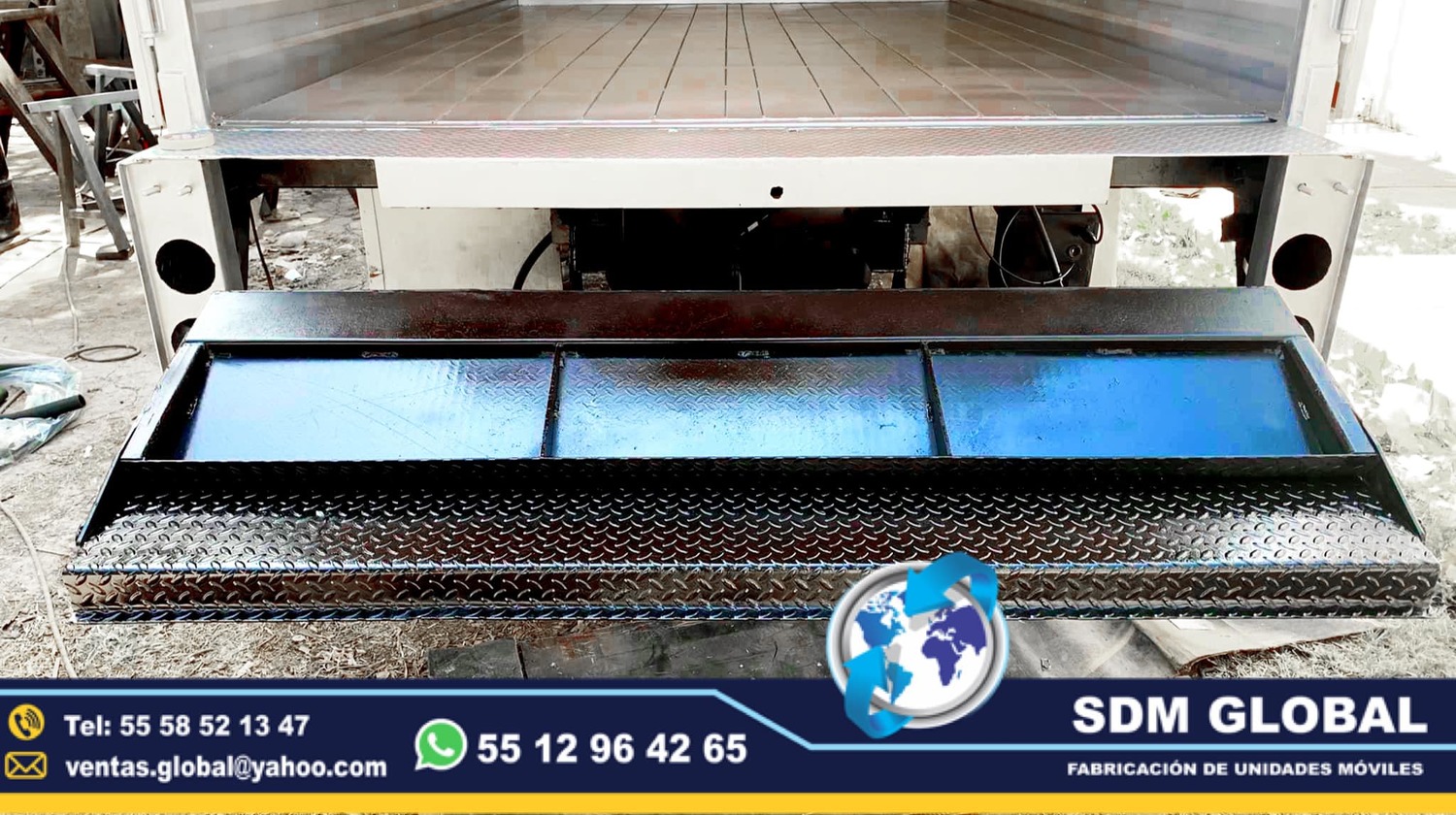 Fabricantes de Rampas Hidraulicas para camioneta y camion de carga 