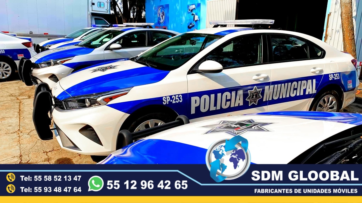 Equipamiento de Patrullas Nuevas totalmente Equipadas&nbsp;en Mexico