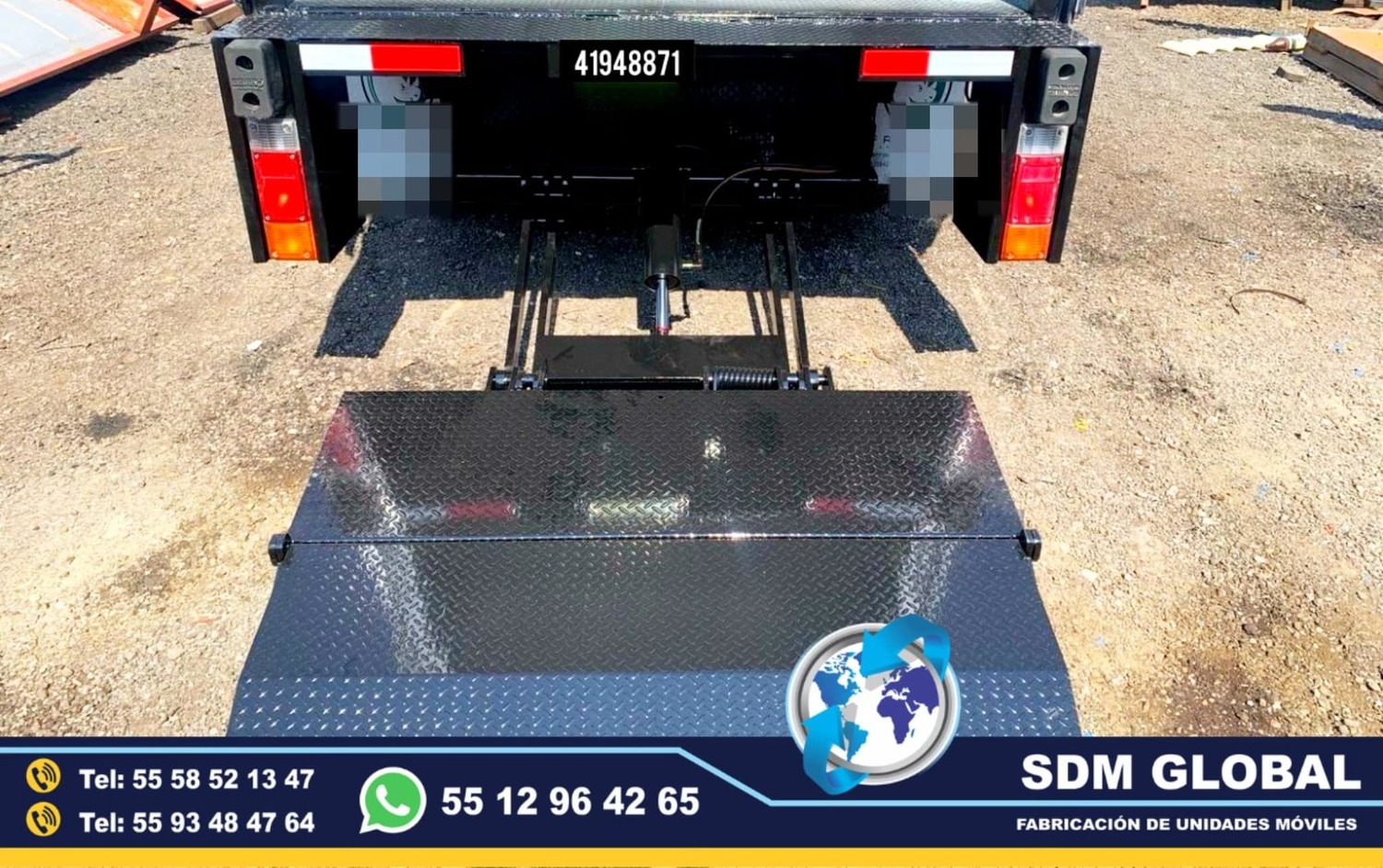 Fabricantes de Rampas Hidraulicas para camioneta y camion de carga 